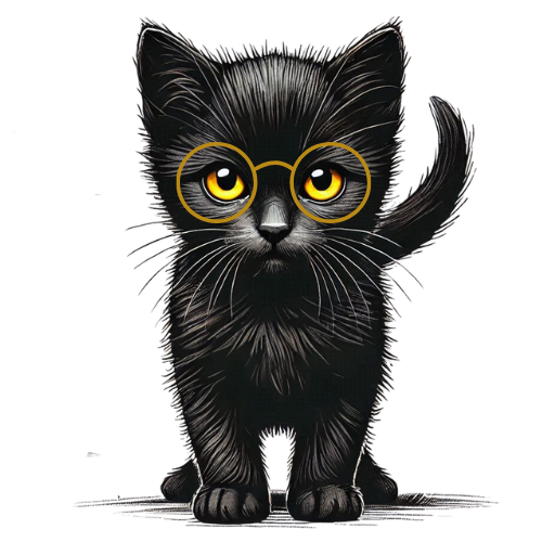 Black Cat Logo